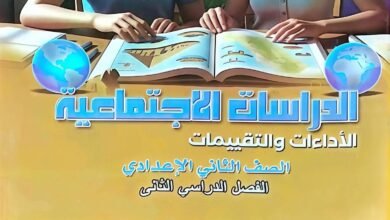 رسمياً.. حل كتاب التقييمات للصف الثاني الإعدادي دراسات الترم الثاني 2026 pdf وموعد امتحانات مارس